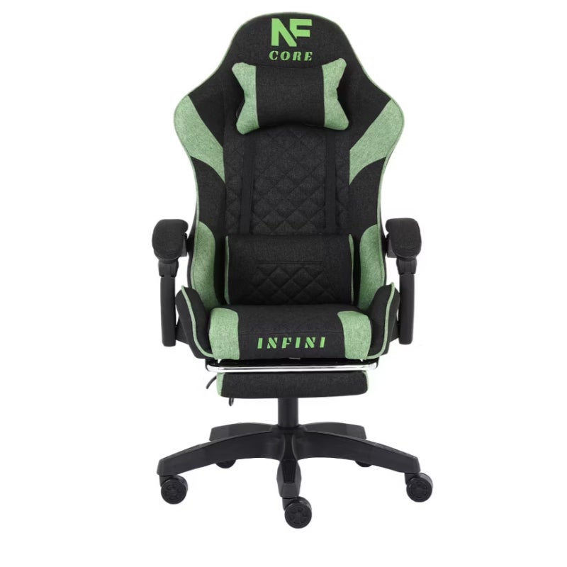 Fotel gamingowy Infini Core Black/Green