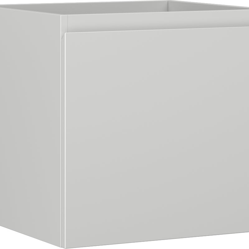 Mexen Orio szafka łazienkowa podumywalkowa 50 cm, 1 szuflada, szara mat - 91A10-05047-1-BF62