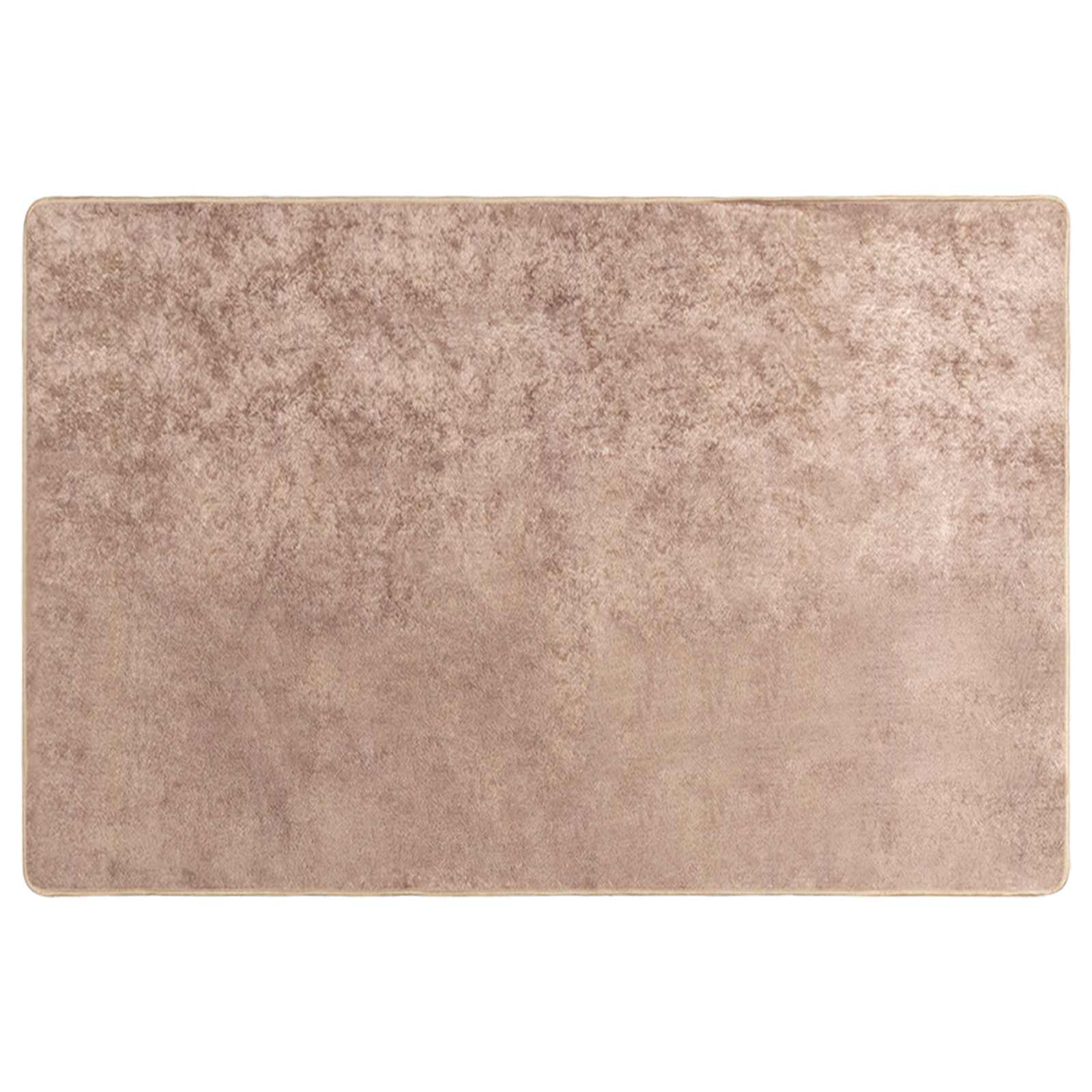 Chodnik dywanowy MARSA piaskowy 100 x 150 cm Poliester i PVC