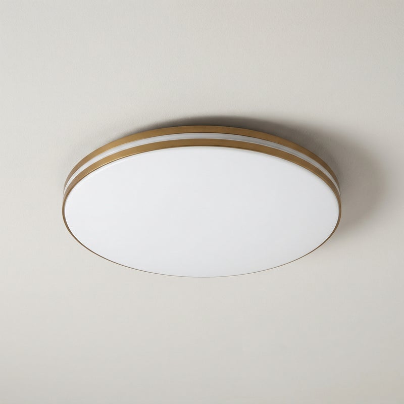 Plafon okrągły Oscar LED 18W Ciepła biel 1350lm biały wym:6x35x35cm IP20 Rabalux