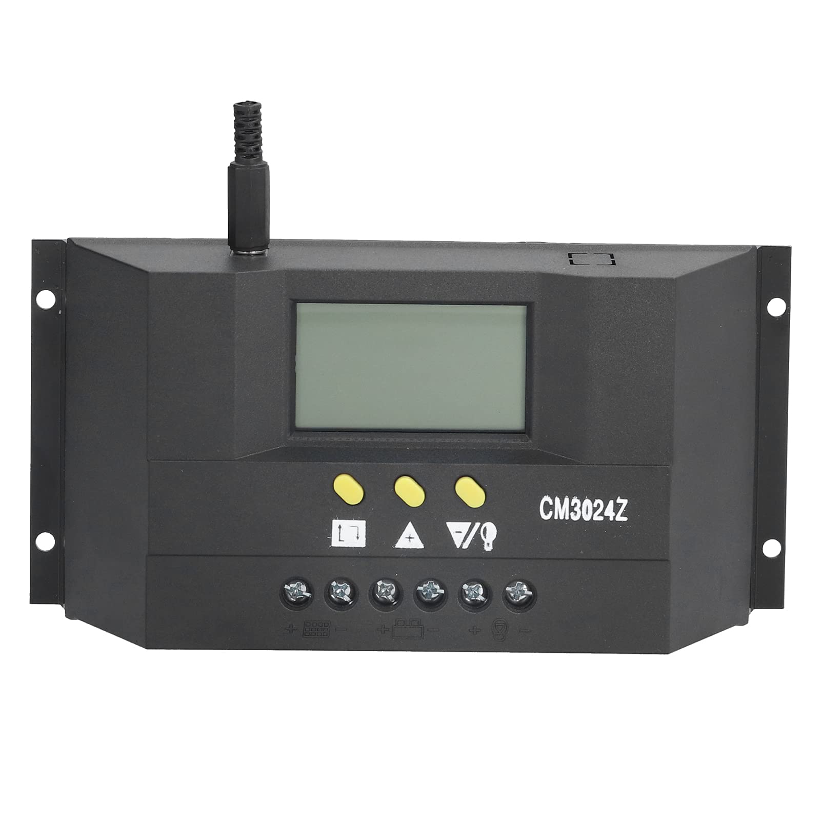 CM3024Z 30A Regulator ładowania słonecznego LCD PWM Regulator ładowania fotowoltaicznego do różnych rozmiarów i typów akumulatorów