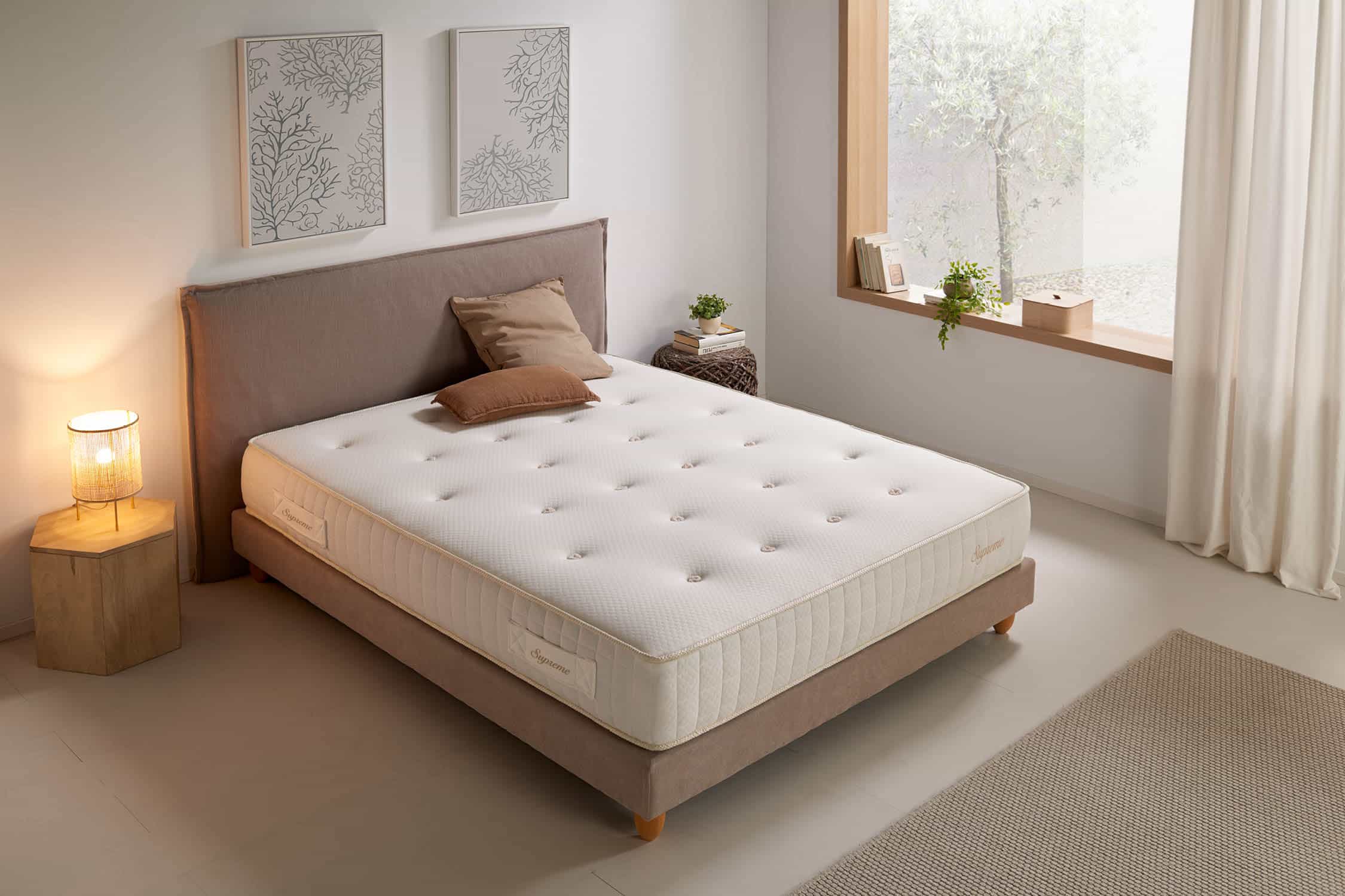 Materac Sprężyny kieszeniowe Supreme Sprężyny kieszeniowe, 140x190cm - Moonia