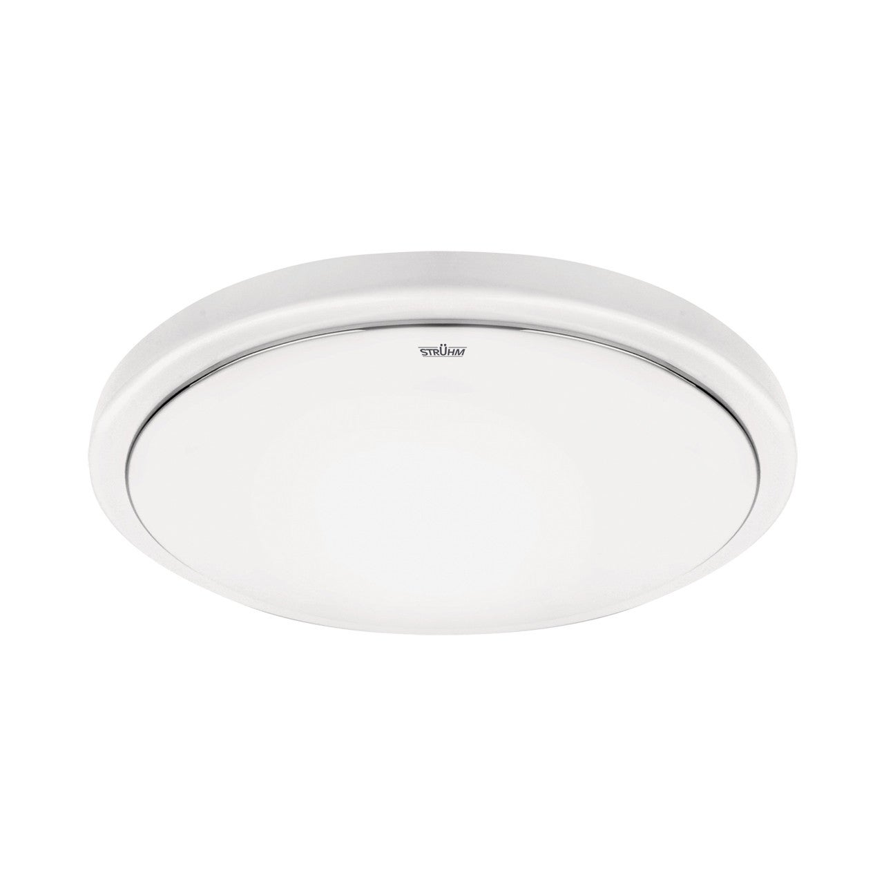 Plafon Sola okrągły biały LED 14W 4100K 910lm z czujnikiem ruchu wym: 5,8 x 26 cm IP44 tworzywo sztuczne Struhm