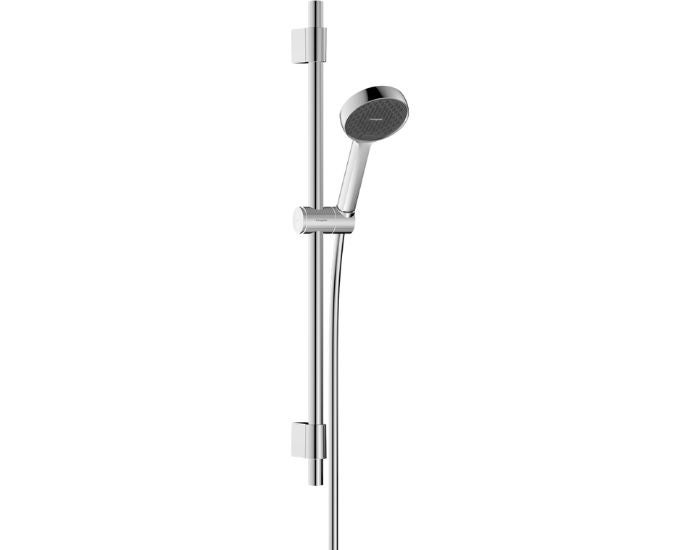 Zestaw prysznicowy hansgrohe Activera Select S 95, 2 spray patterns, EcoSmart, with 72cm Varia shower rail, 28048000, Colour: chrome