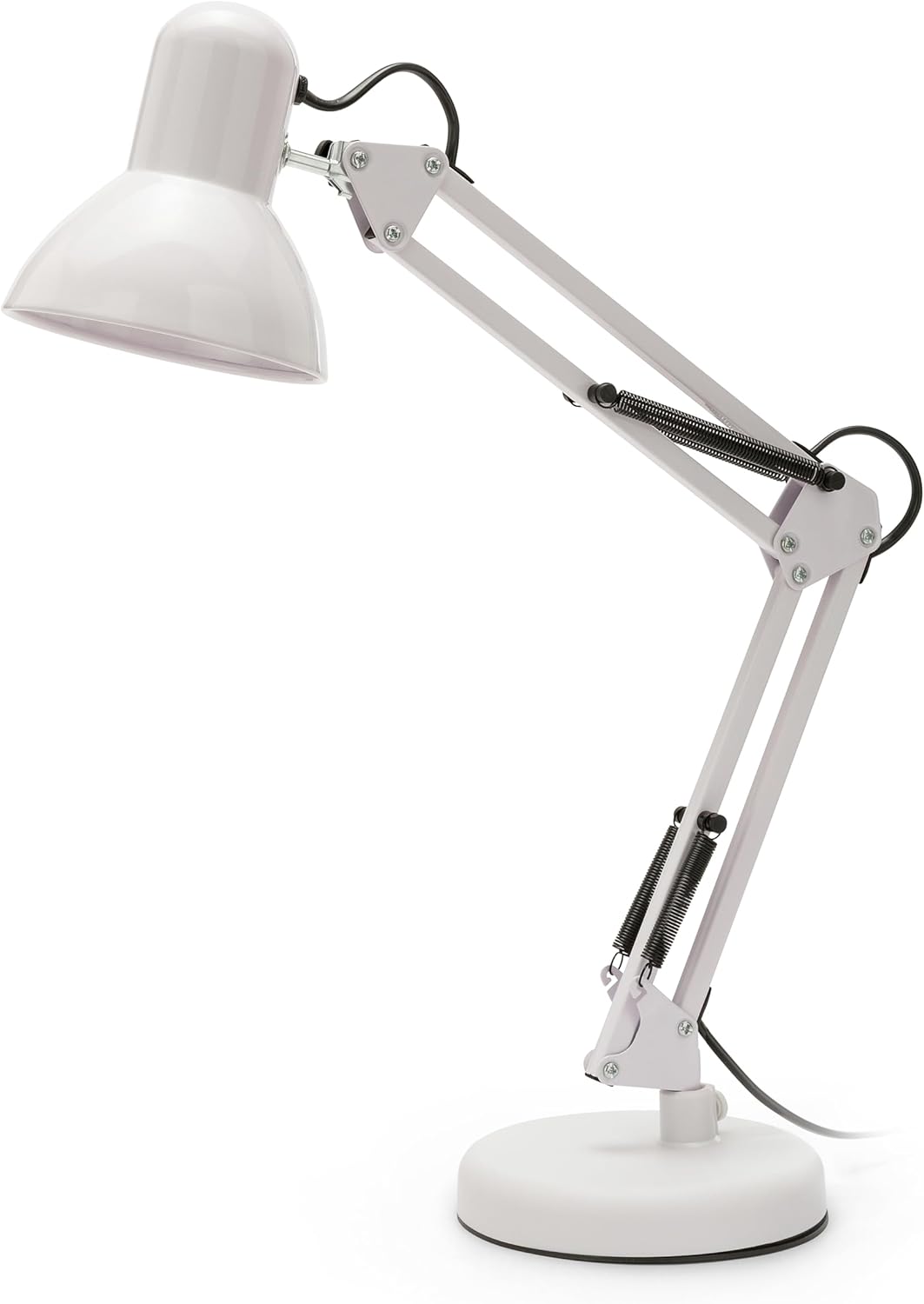 Lampa biurkowa z oświetleniem przyjaznym dla oczu – Składana lampa biurkowa – Oświetlenie zadaniowe – Gniazdo E27 – Żarówka nie jest dołączona