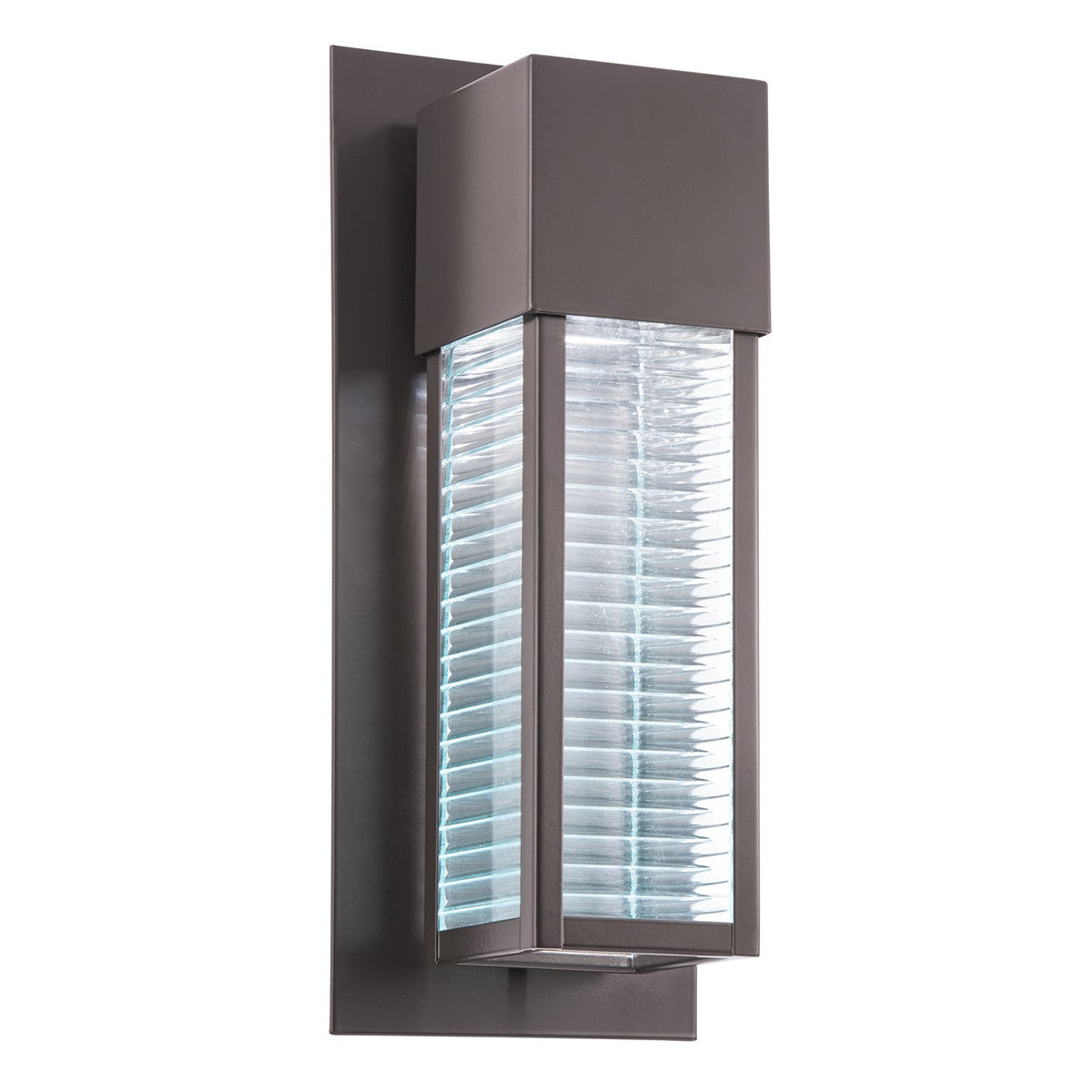 Lampa ścienna zewnętrzna Brąz architektoniczny GU10 8W LED Sorel Kichler