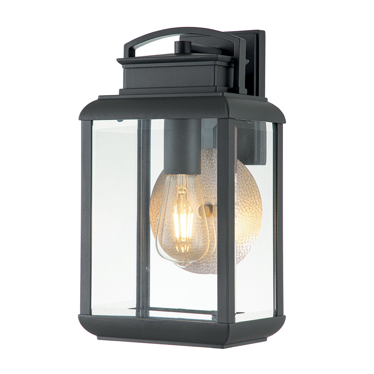 Kinkiet zewnętrzny Byron grafit 1xE27x60W aluminium wym:36,8x20,3x17,8cm IP44 Quoizel