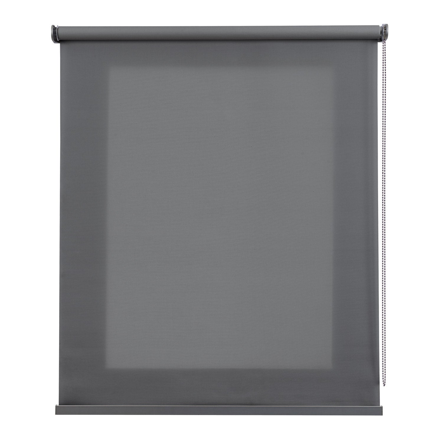 Roleta Premium Półprzezroczysta z Aluminiowym Wykończeniem Szara oscuro 200x250 cm