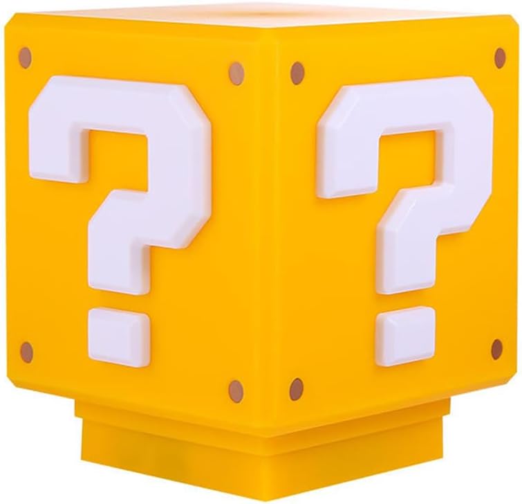 Miniaturowa lampka nocna w kształcie bloku z klasycznymi dźwiękami gry, idealny prezent na święta (w zestawie kabel zasilający USB).