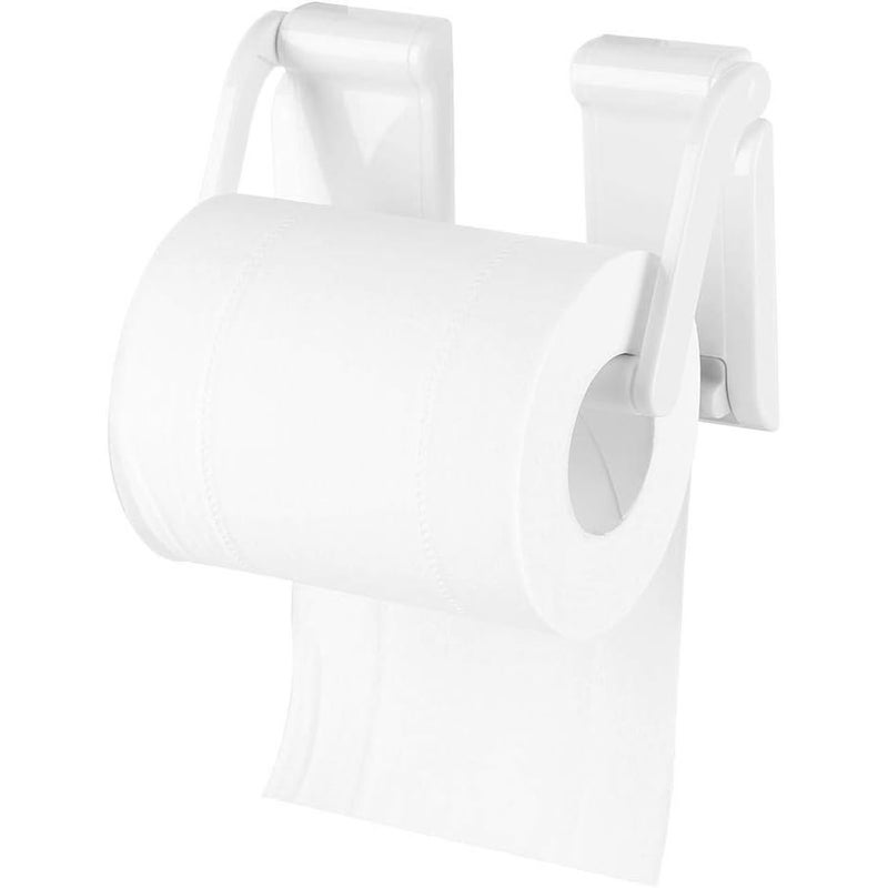 Magnetyczny higieniczny uchwyt na papier toaletowy plastikowy uchwyt na rolkę papieru regulowana odległość obrotowy o do toalet i kuchni łazienki
