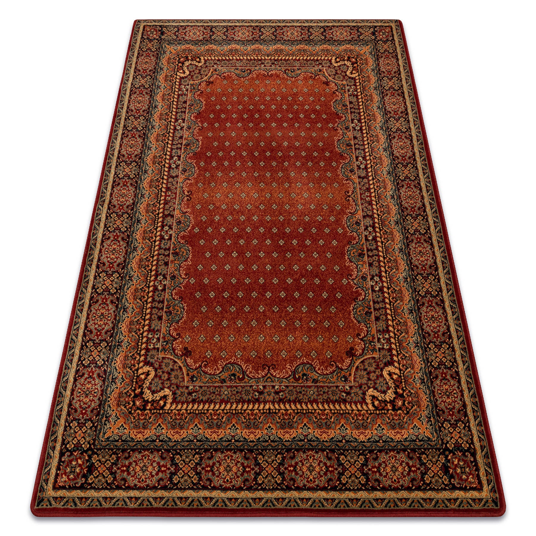 Dywan wełniany POLONIA BARON burgund 66x100 cm