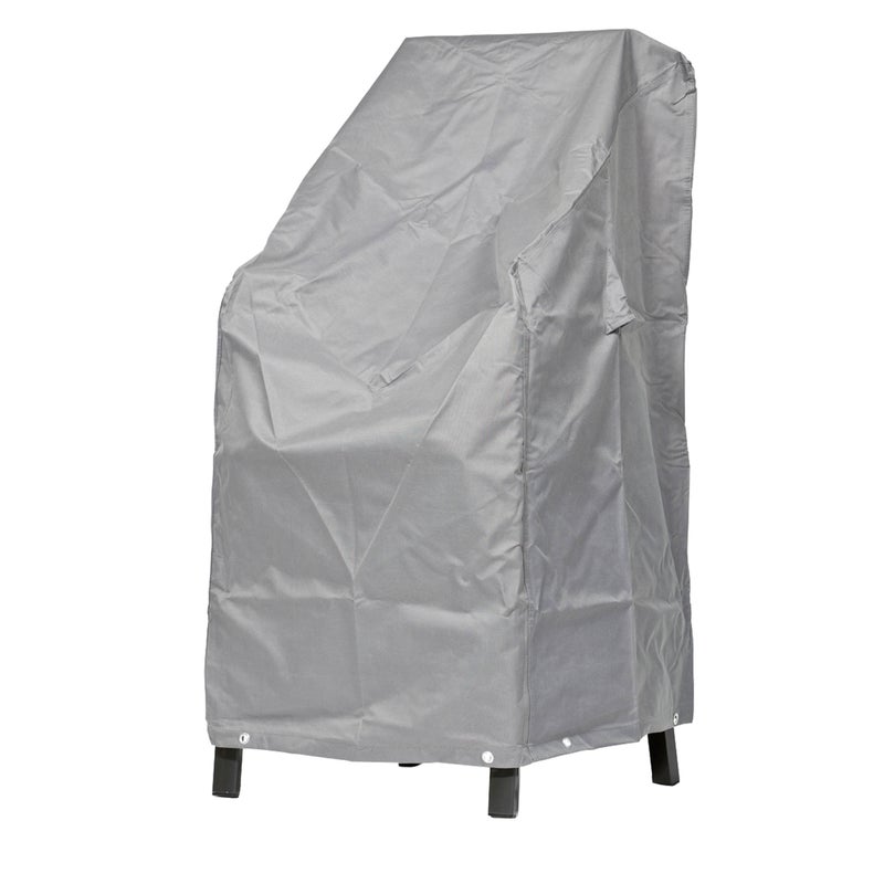 Plus Jardin - Pokrowiec ochronny Premium na krzesła sztaplowane / składane | 66x66x80/120cm | Wytrzymały pokrowiec na krzesła ogrodowe i chai