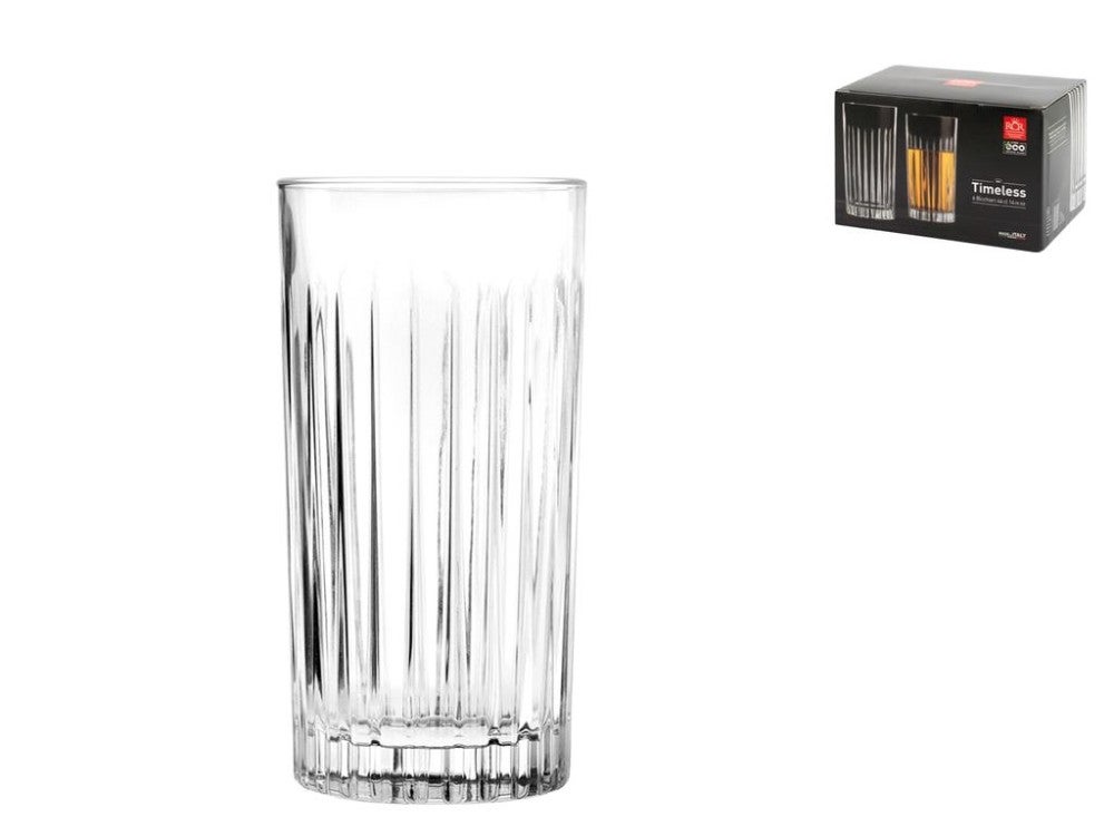 Zestaw 6 ponadczasowych szklanek RCR o pojemności 44 cl