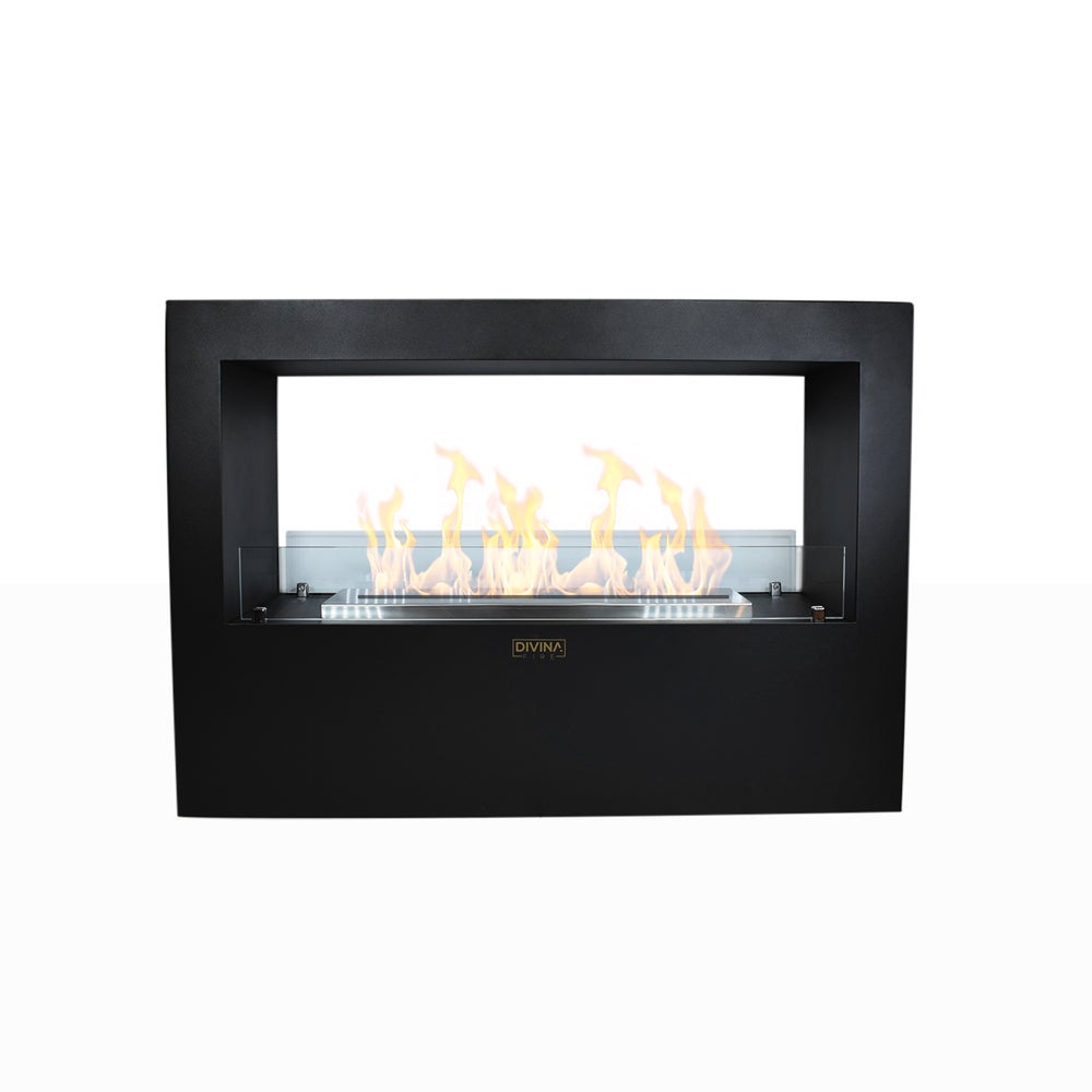 Komin na biopaliwo - design do użytku wewnętrznego i zewnętrznego 100x30x70 cm Giotto S
