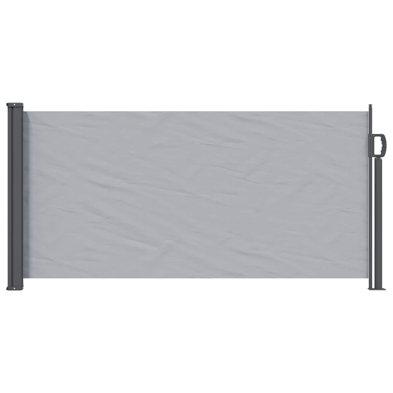 Rozkładany boczny markiz 300 x 100 cm Poliester Prostokątny vidaXL