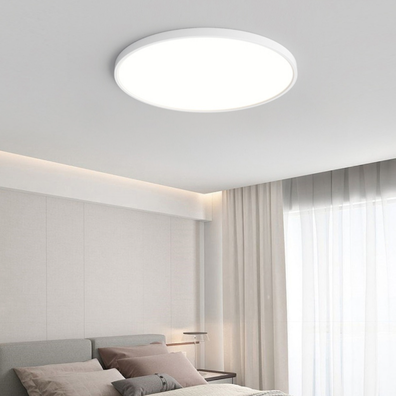 Lampa sufitowa 18 W — montaż powierzchniowy (trójkolorowa) — oświetlenie sypialni — oświetlenie korytarza — (23 x 2,3 cm)