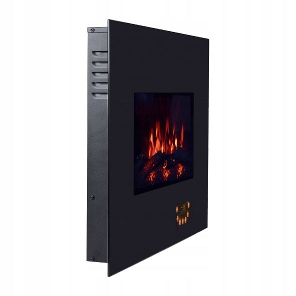 ELEKTRYCZNY KOMINEK ŚCIENNY QUIGG 1800W LED PILOT