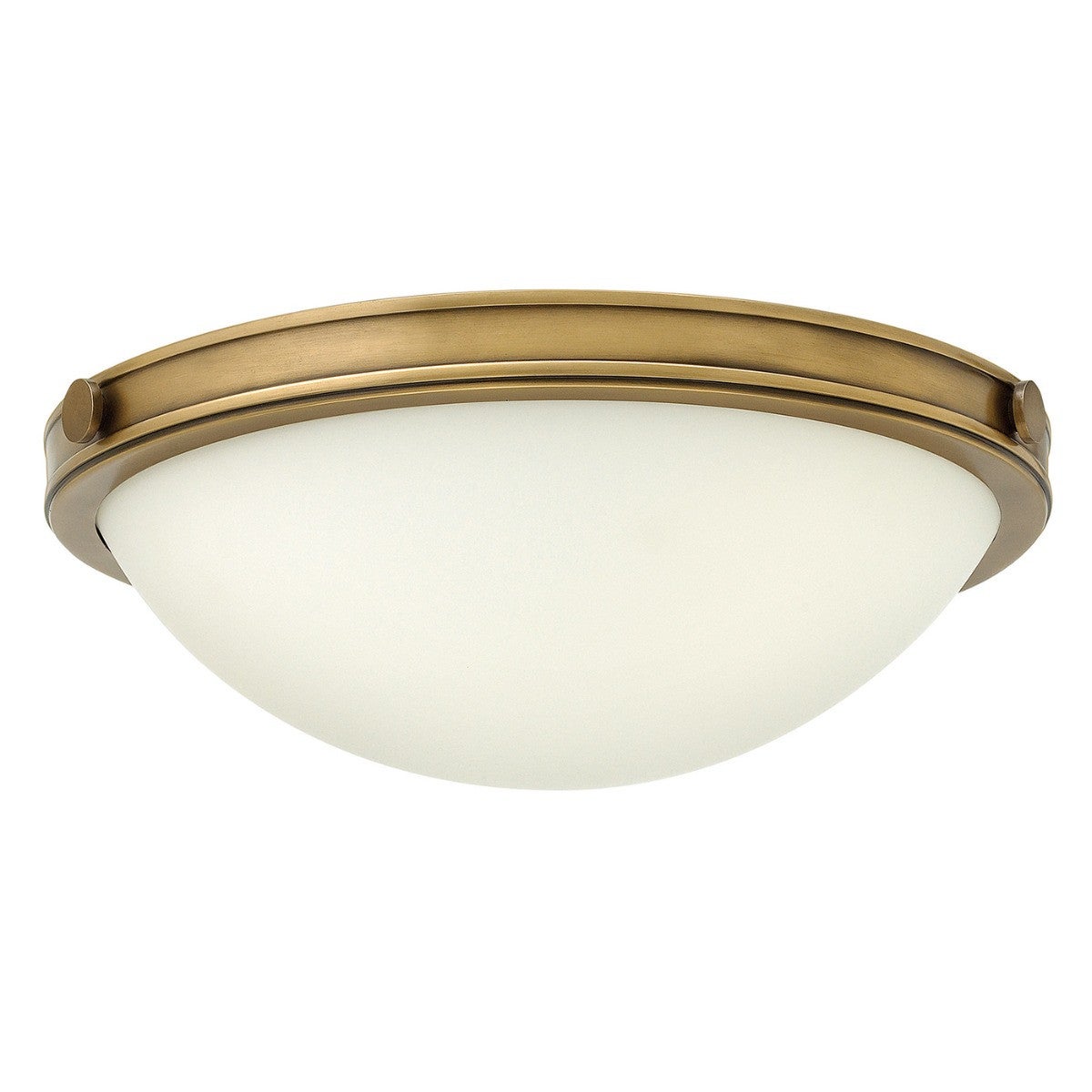 Plafonnier Collier, laiton et verre, petit