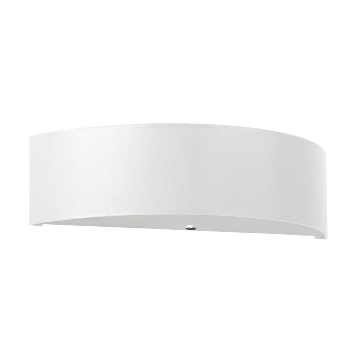Kinkiet ścienny półokrągły biały Skala 2xE27 15W SL.0763 Sollux Lighting