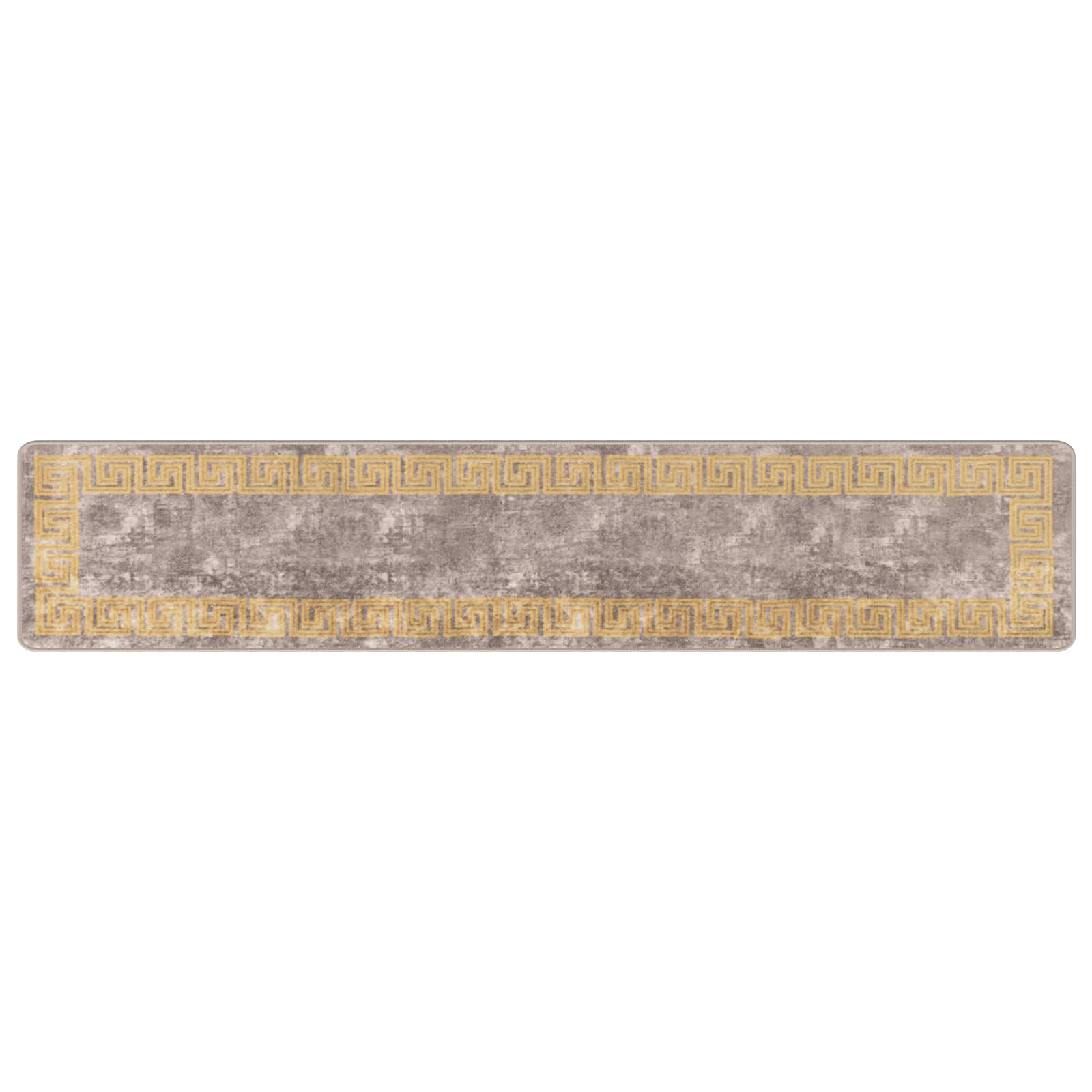 Chodnik dywanowy MARSA Szary 50 x 250 cm Poliester i PVC