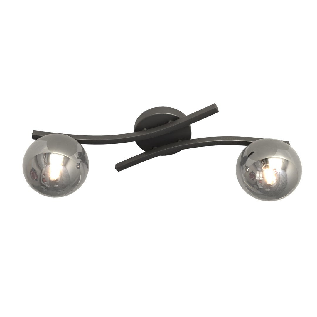 Lampa Sufitowa Opus 3, Metal, Czarny, Seven Design