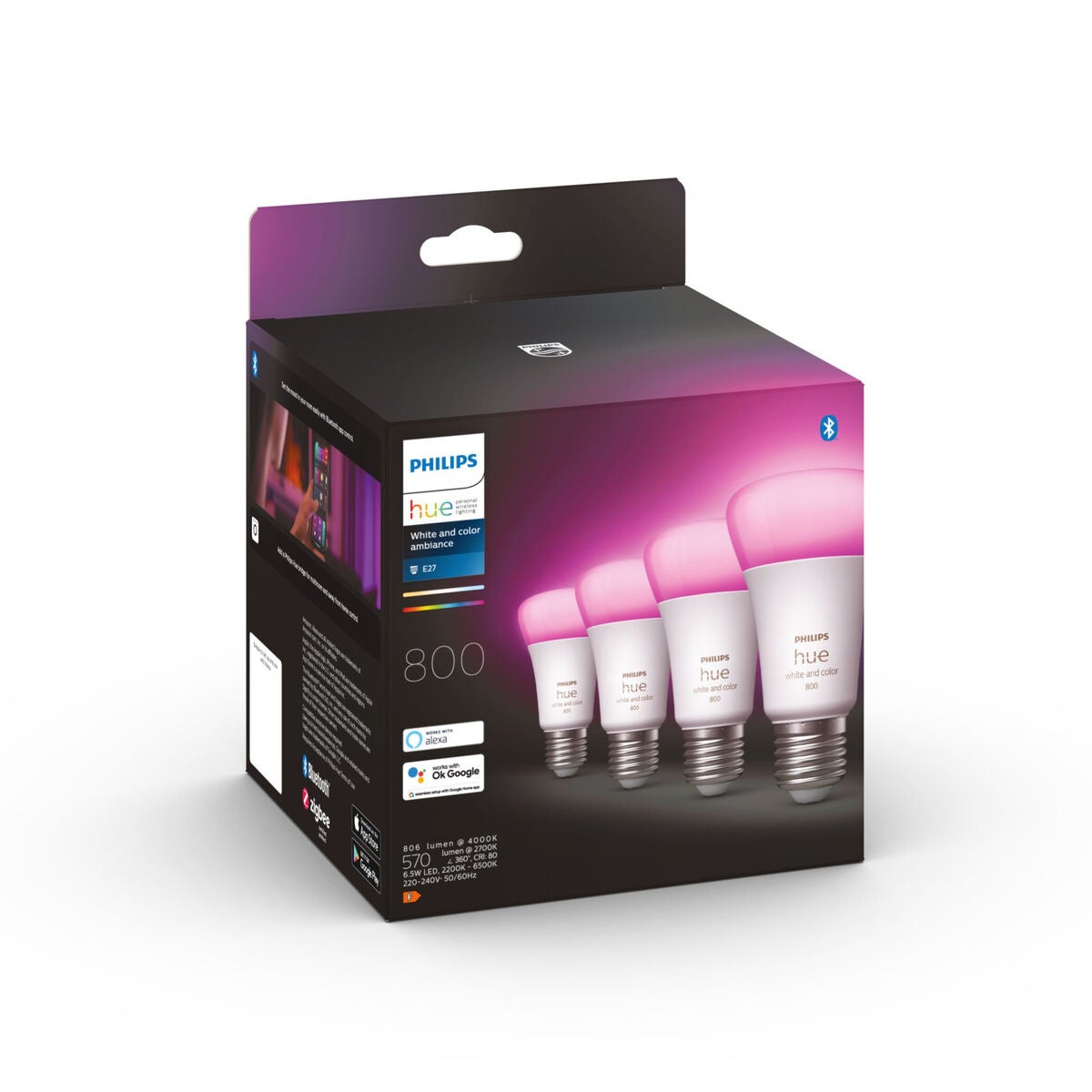 HUE WHITE AND COLOR AMBIANCE 4X
