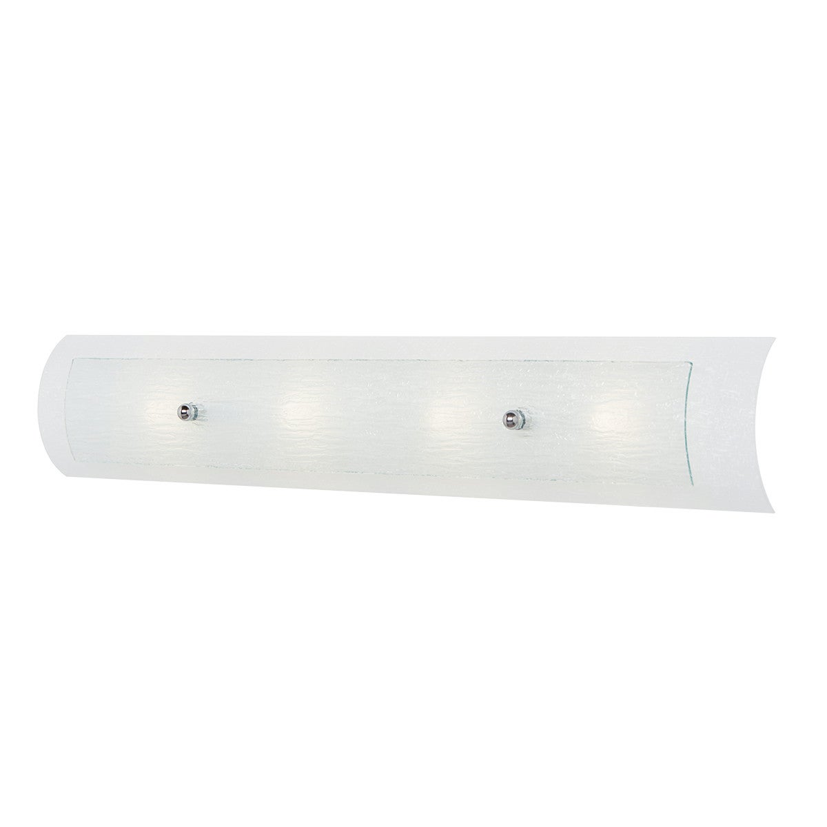 Kinkiet łazienkowy Duet polerowany chrom 4xG9x3W szkło wym:13,6x76,2x13,6cm IP44 Hinkley