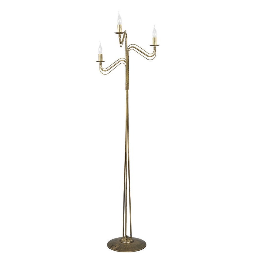 Lampa stojąca podłogowa Emibig 3xE14 40W TORI LP3 GOLD 170/LP3