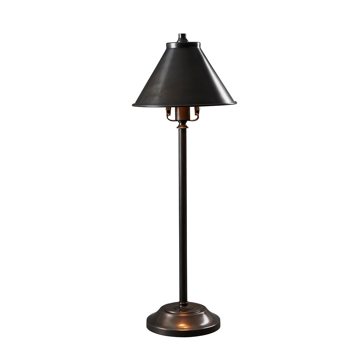 Lampka stołowa / biurkowa retro Provence stary brąz Elstead
