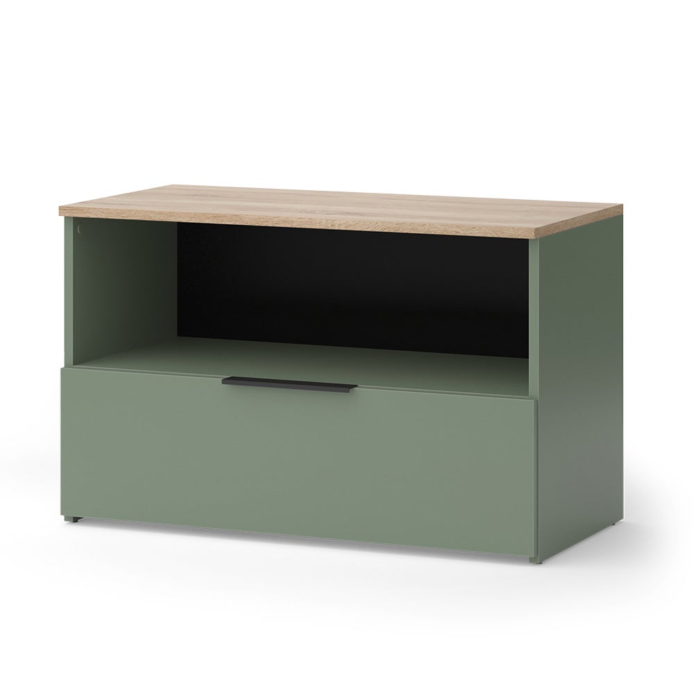 Vicco Kredens Wido, Zielony, 80 x 50 cm z 1 zamkniętą przegrodą