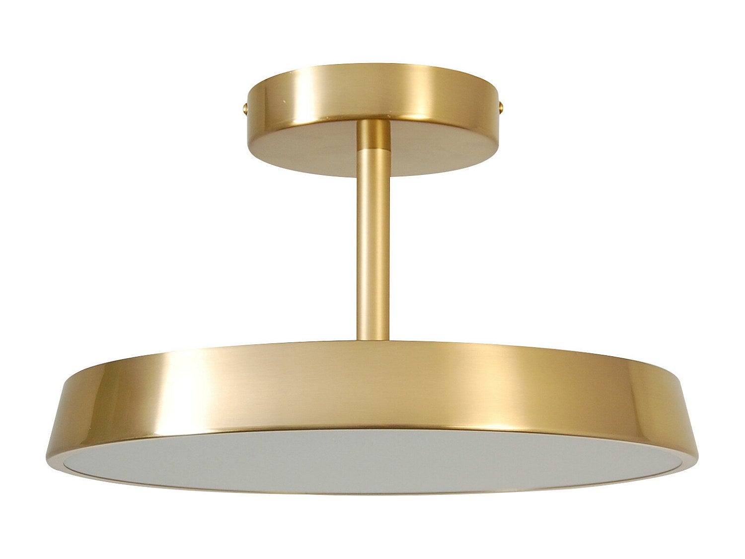 Lampa wisząca nowoczesna - dł.40 x wys.23 cm - Złoty - IGARA