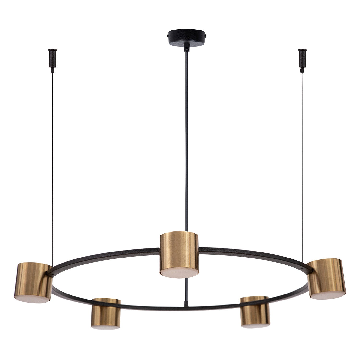 Lampa wisząca KODO czarna 5 x GX53 x 12W wym: 150 x 72 x 72 cm Sigma Lighting