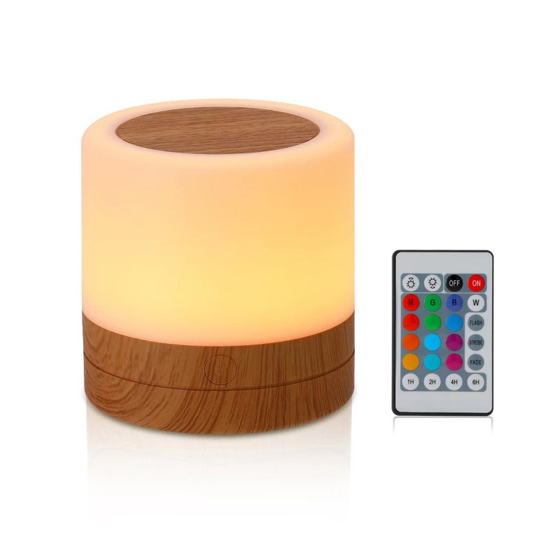 Lampka Nocna RGB, Światło Kempingowe, Atmosfera, Lampka Nocna, Zmiana Koloru, Oświetlenie Namiotu, Pilot Zdalnego Sterowania, Sterowanie Dotykowe