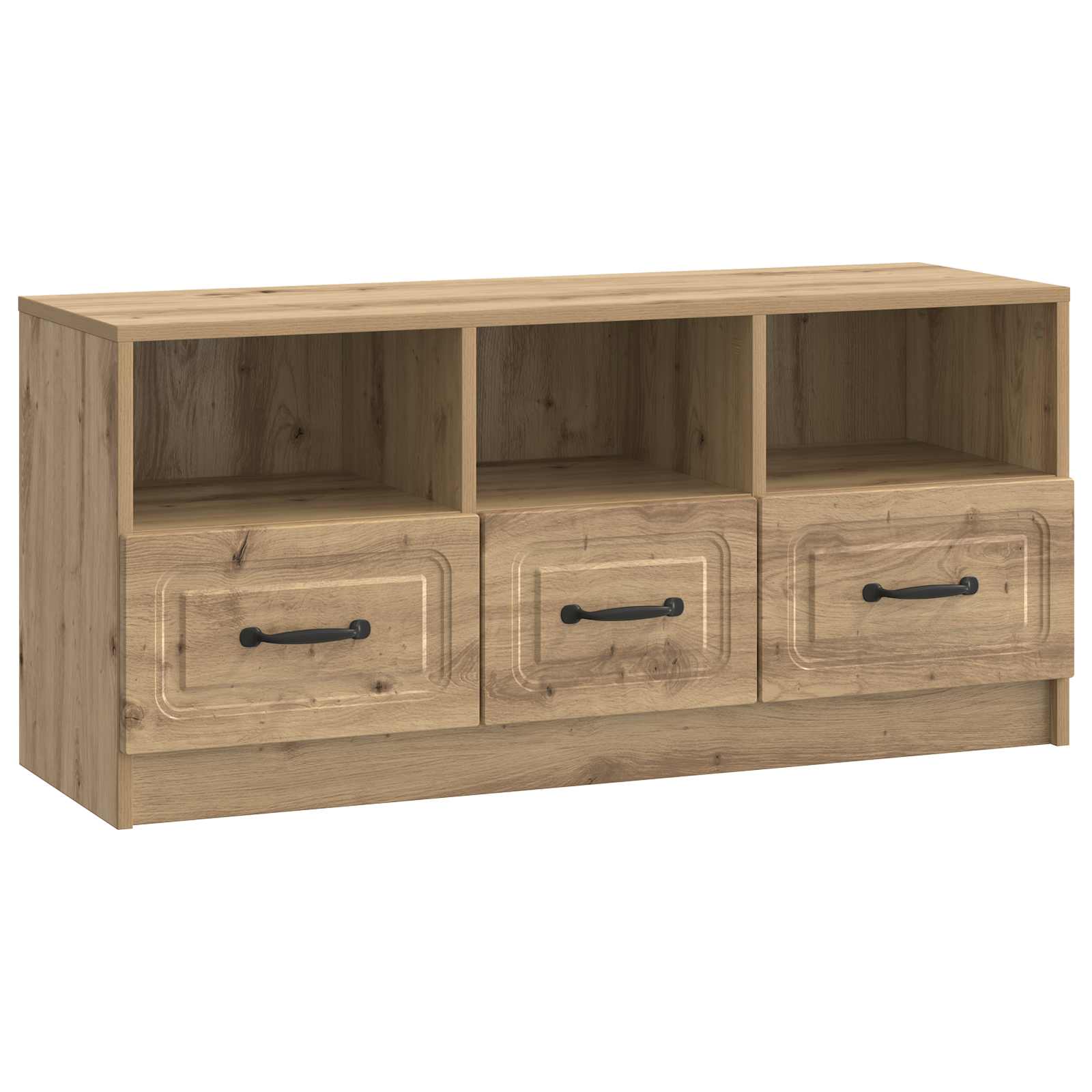 Szafka pod telewizor 102 x 34,5 x 47 cm Dąb artisan