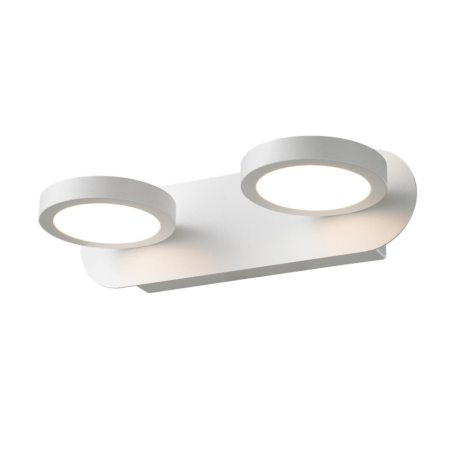 Kinkiet ścienny Kendra biały LED 10W 3000K 630lm styl nowoczesny wym: 13 x 25 cm aluminium IP21 Italux