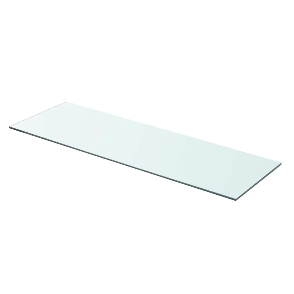 Szklany, bezbarwny panel, 80x25 cm vidaXL