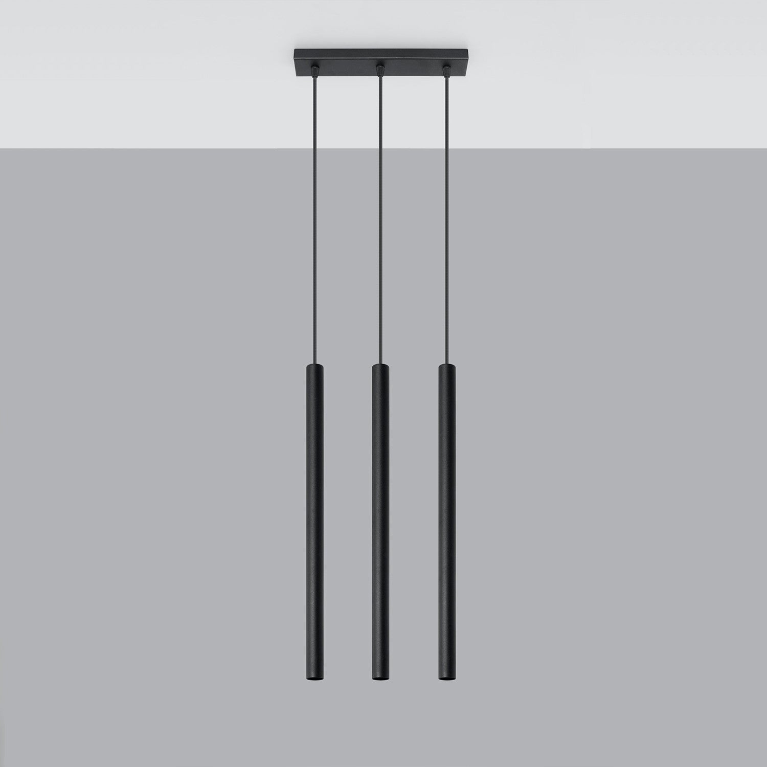 Żyrandol PASTELO 3 czarny Sollux Lighting SL.0470