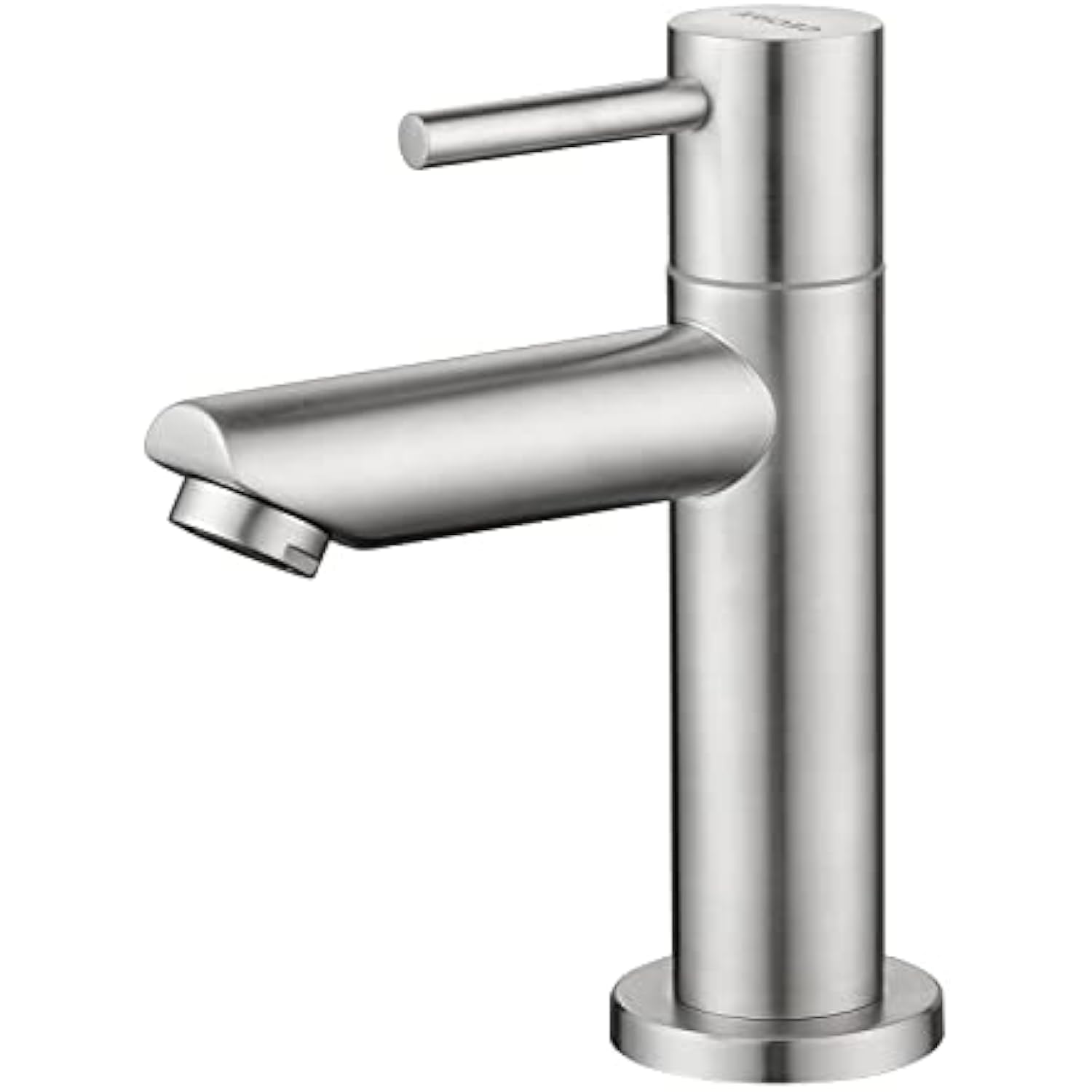 Chromowany kran do zimnej wody z elastycznym wężem przyłączeniowym, bateria umywalkowa łazienkowa z wylewką o wysokości 115 mm do toalety, łazienka