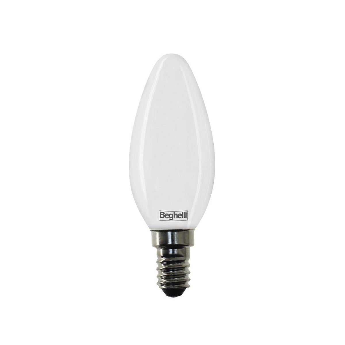 Żarówki LED Beghelli 58053 Frosted, zapewniające ciepłe i przyjazne światło
