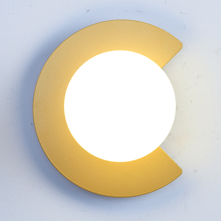 Kinkiet ścienny, Lampa stojąca LED, Lampa stojąca LED z lampadiną, Nowoczesna lampa stojąca, 20 x 20 cm, Oro (luce bianca)