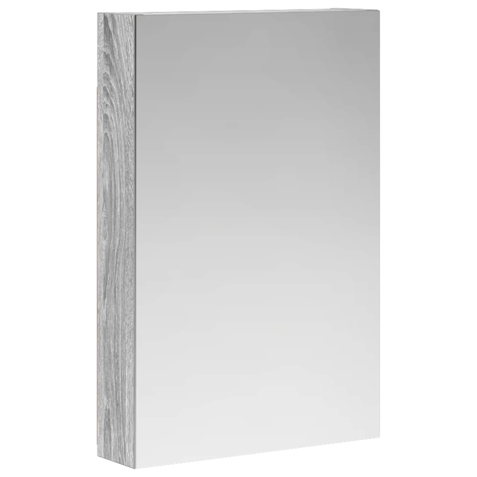 Szafka z lustrem do łazienki Szary Sonoma 40 x 10,5 x 60,5 cm
