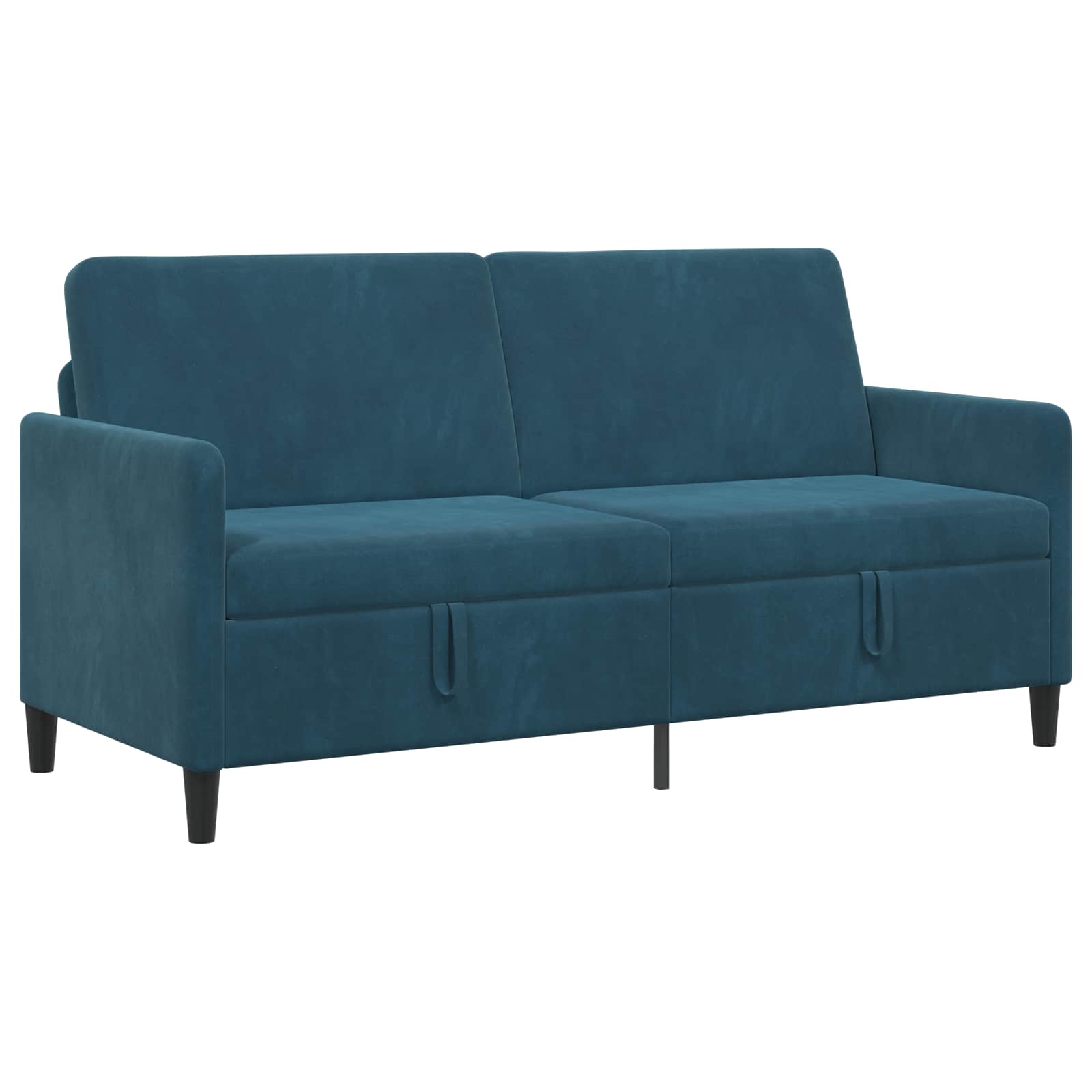 Sofa z miejscem do przechowywania niebieski 172 x 78 x 87 cm