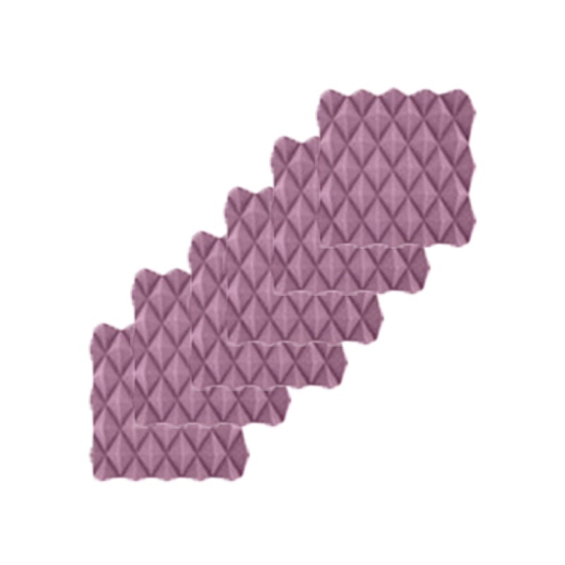 Opakowanie 12 paneli z pianki akustycznej (30x30x5 cm) – pochłaniacz dźwięku na ściany/sufity – do studia, biura, sali konferencyjnej – bez kleju.