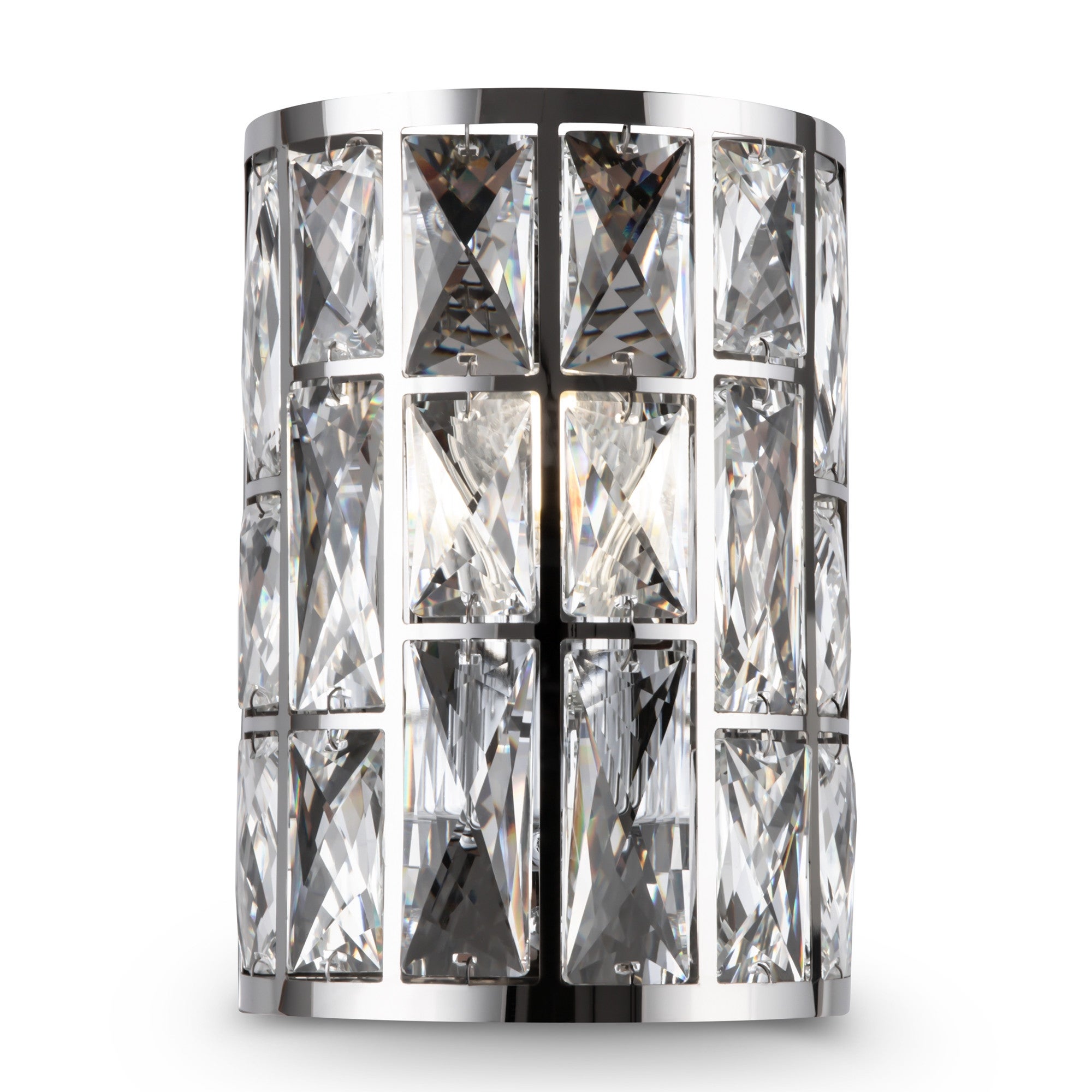 Lampa ścienna kryształowa chrom Gelid Maytoni MOD184-WL-01-CH