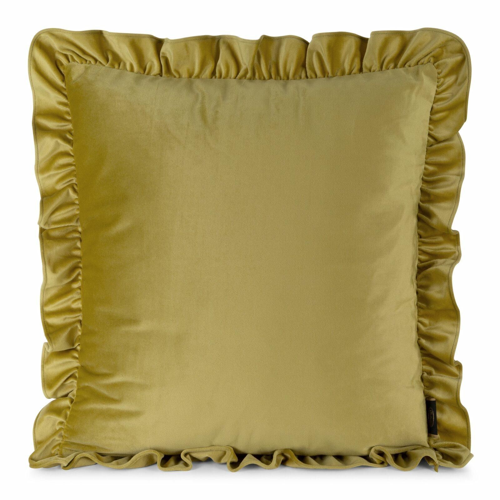 Poszewka Eurofirany BRENDA 45x45 cm musztardowa 1 szt.