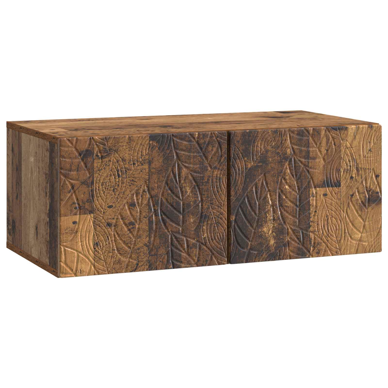 Szafka RTV montowana na ścianie 59,5 x 31 cm Stare drewno