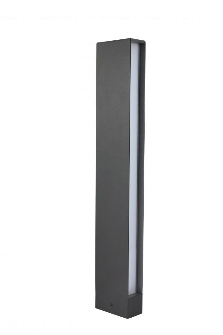 Lampa ogrodowa stojąca 60 cm 2xLED 16W ciemno-szary IP54 SU-MA Linea 16702-600
