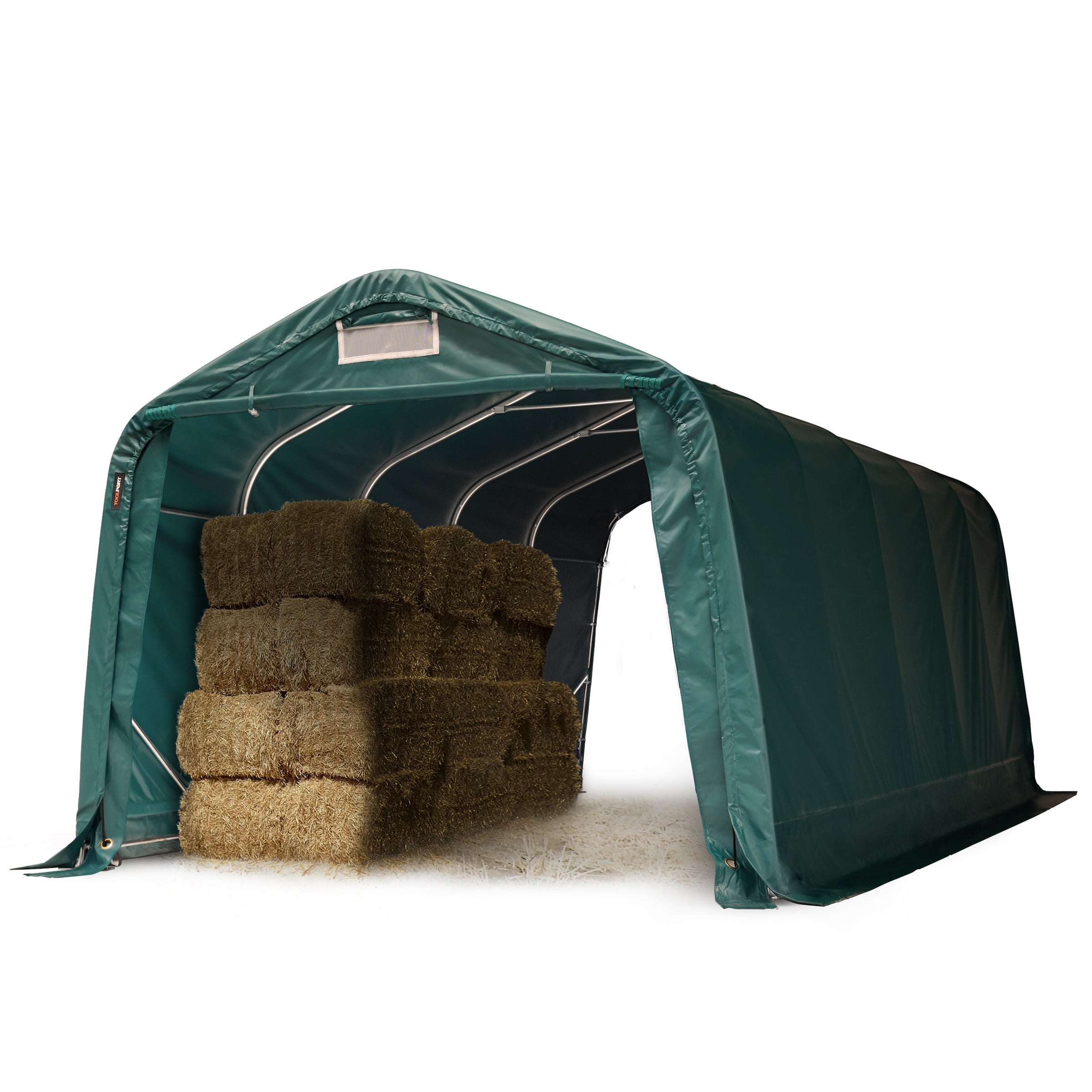 Namiot rolniczy 3,3x6 m Plandeka PCV 2300 Newton - podłoże betonowe
