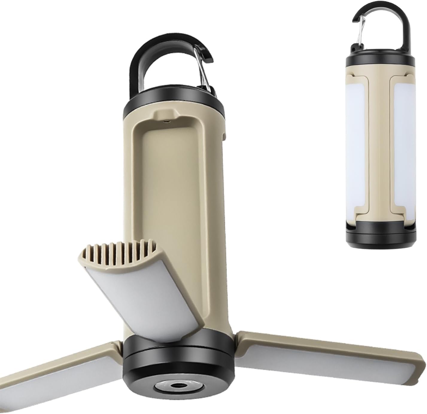 Składana lampa kempingowa LED, lampa garażowa, 1200 mAh, przenośna latarka, wielofunkcyjna lampa namiotowa, opakowanie 1 szt.