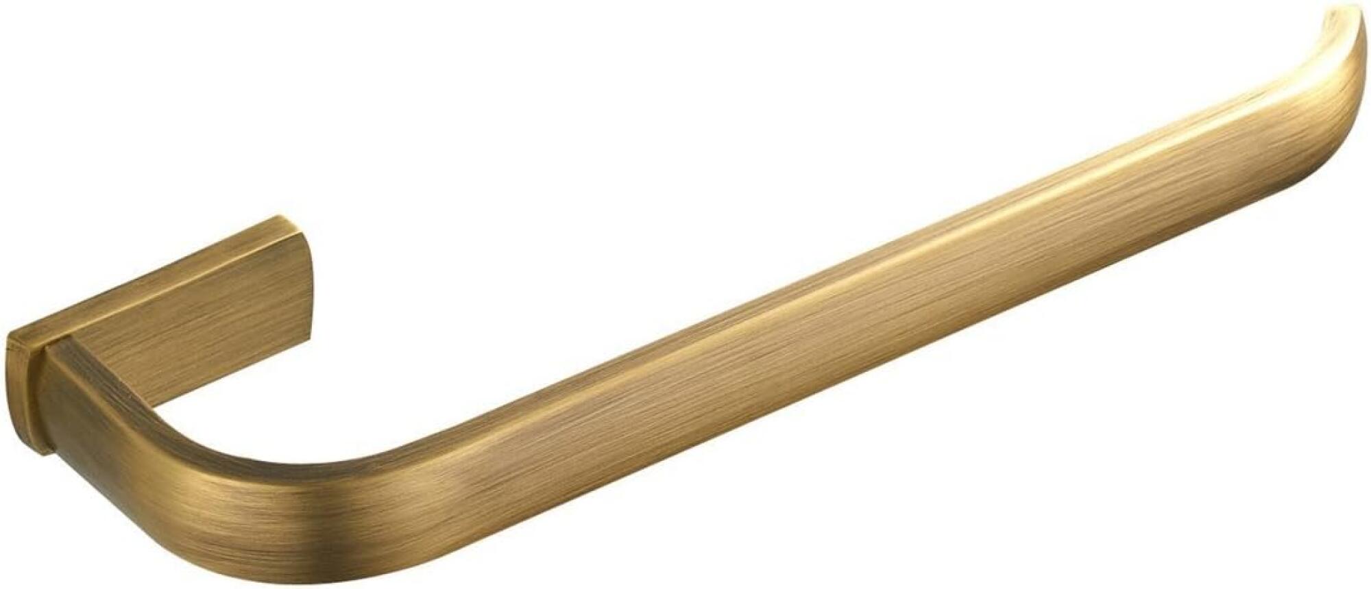 29,5 cm / 11,6 cala, mosiężny wieszak na ręczniki, złoty, montowany na ścianie, do łazienki
